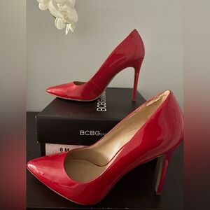 BCBGeneration Red Stiletto Heels